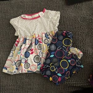 Toddler girl shirt and pants set